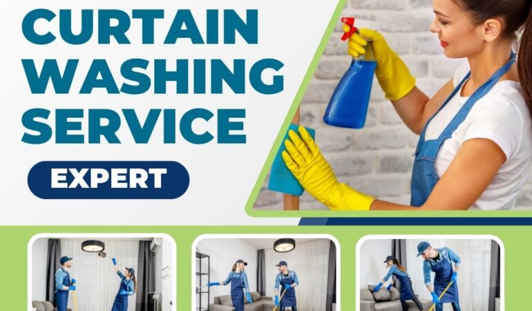 curtain washing service