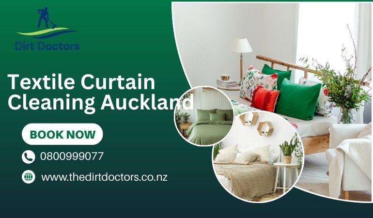 Textile curtain cleaning