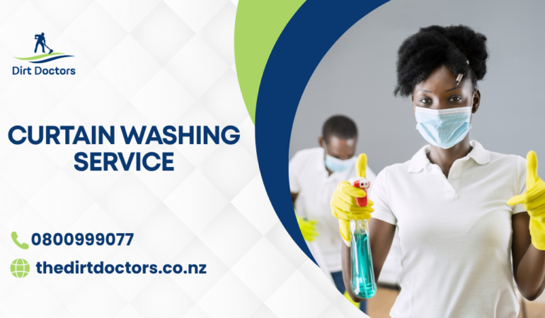 curtain washing service