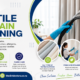 Textile curtain cleaning